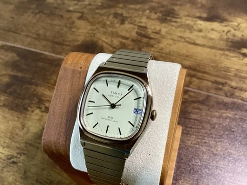 Vintage Timex Automatic “TV Dial” | Gold Tone | Original, Not Reissue | Running