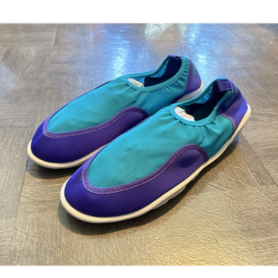 Voit Water Shoes Water Sports Purple Blue US Size 10 Shoes Made in USA 