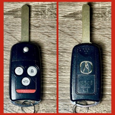 2007 ACURA TL FLIP KEY FOB REMOTE OEM BLANK MEMORY 1 OUCG8D-439H-A 35111-SEP-306