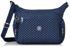 Kipling Gabbie Borsa a tracolla Donna Morbido Dot Blu Taglia unica