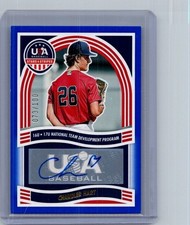 Chandler Hart 2024 Panini USA Stars & Stripes Blue Auto /100