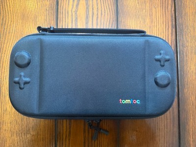 tomtoc Slim Carrying Case for Nintendo Switch 2   12 Game Slots Black