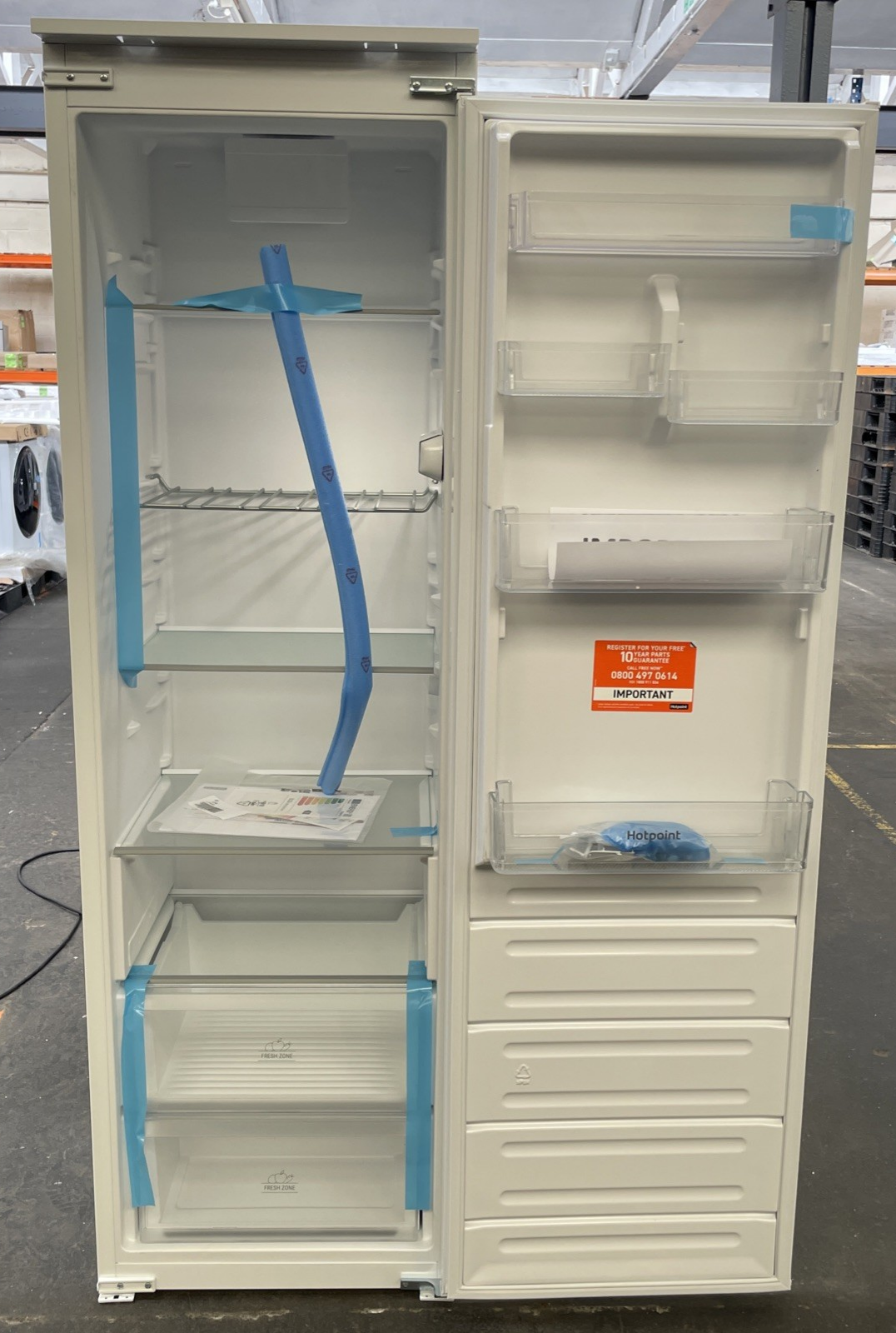 Hotpoint HTSD18A011A1 Tall Integrated/Built-in Tall Larder Fridge - #2
