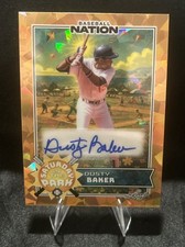 🔥 1/1 Dusty Baker Auto 2025 Leaf Baseball Nation Saturday In The Park SSP