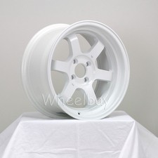 4 Rota Wheel Grid V 16x8 4x114.3 Offset 0 73 White 18.4 Lbs