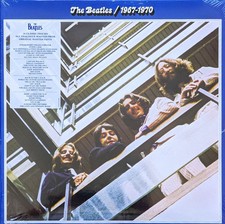 The Beatles - 1967-1970 / VG+ / LP, Compilation, Reissue, Remastered, Stereo