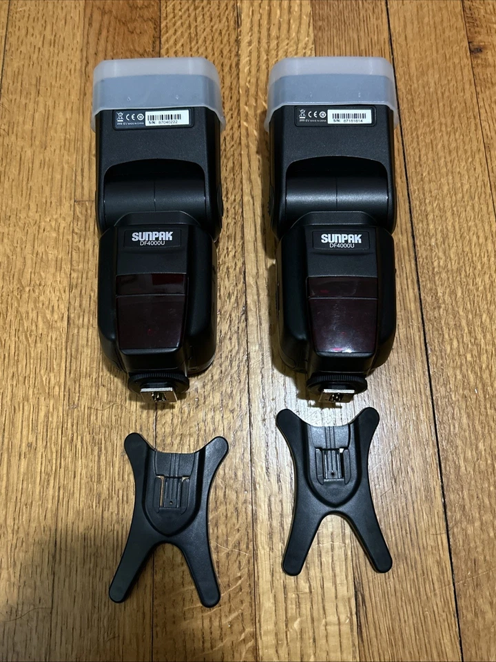 SUNPAK DF4000U External Flashes (READ DESCRIPTION) - Image 4 of 4