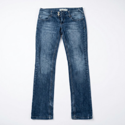 TRF Denim Rules Jeans Damen   Gr. EUR 38 / USA 06   Blau   Straight Fit