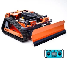 2-in-1 224CC Remote Control Lawn Mower&Snow Blower Gasoline 6HP for Garden Lawn