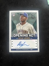 2020 Topps Big League - Opening Act Autographs Kyle Lewis #OAA-KL (AU, RC)
