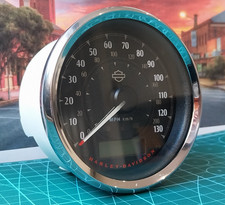 HARLEY DAVIDSON TWIN CAM DYNA, SOFTAIL WIDEGLIDE SPEEDMETER GAUGE 67480-12