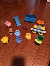 Vintage Assortment Little Tikes, Fisher Price, IIIco, Chairs, Food Etc