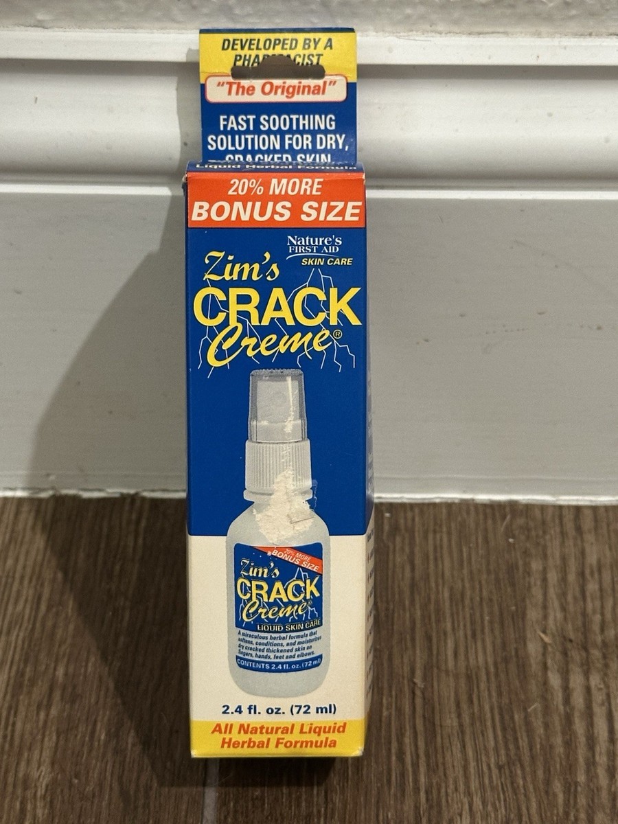 Zim's Crack Creme Original Liquid Formula New Old Stock 2.4 oz | eBay
