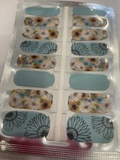 Nail Polish Strips, Sunflowers