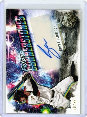 BRYCE ELDRIDGE - Giants - 2025 Topps Pro Debut Future Cornerstones Auto 50/99