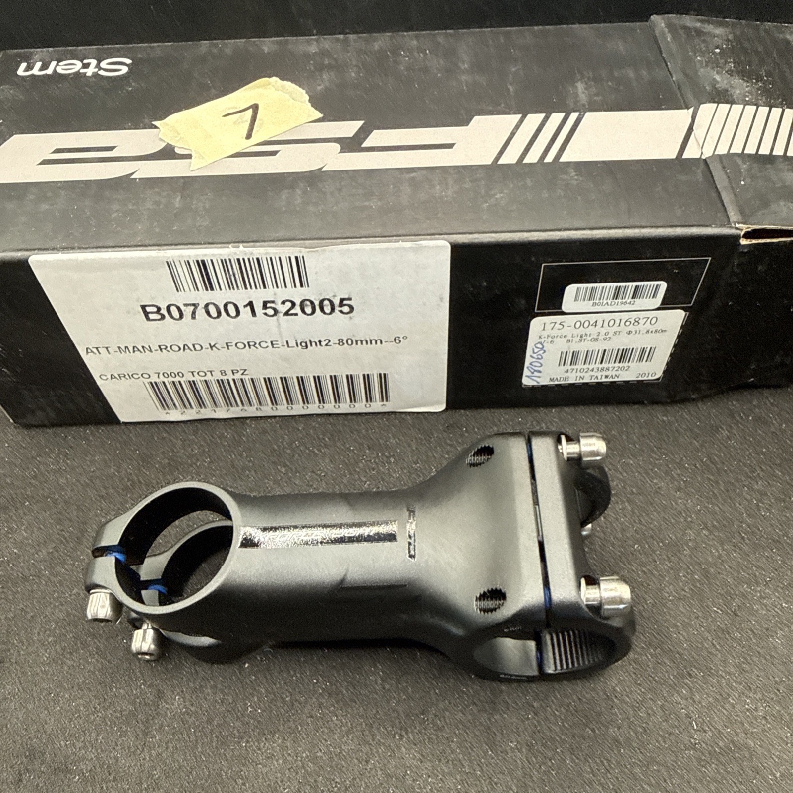 Stem 80 Mm 6 Degree 1 1/8th 31.8  (nw-7)