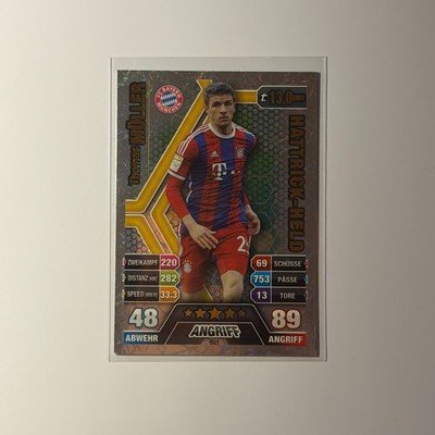 Topps Match Attax Extra 14/15 2014/2015 Thomas Müller Hattrick-Held 601