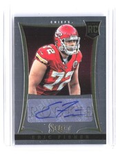 2013 Panini Select Eric Fisher Rookie Autographs #186 #/499