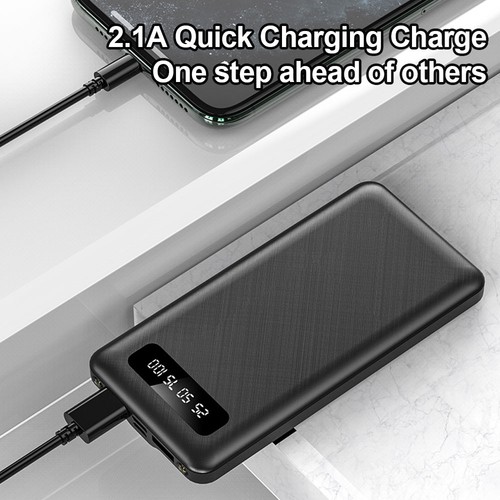 Power Bank Fast Charger Battery Pack Portable 2 USB for Samsung Apple 9000000mAh - Picture 10 of 11