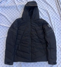 Rossignol Rapide Hooded Black Puffer Ski Jack...