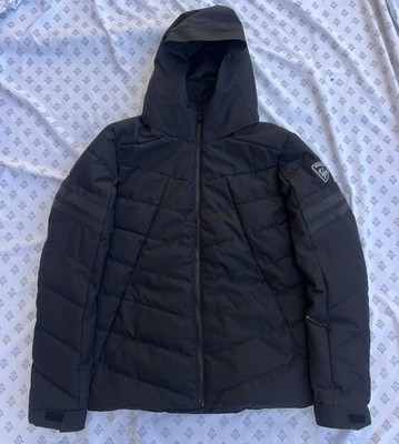 Rossignol Rapide Hooded Black Puffer Ski Jacket Men s Size M (Brand New)