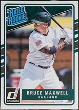2017 Panini Chronicles - Donruss Rated Rookies Baseball Bruce Maxwell #243 NM