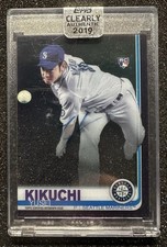 Yusei Kikuchi 2019 Topps Clearly Authentic Auto Purple SSP /10 #CAA-YK Rookie RC