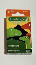 New Yoto BrainBots: Dinosaurs Audio Card Collection 8 Card Pack 4 Hours Age 6 