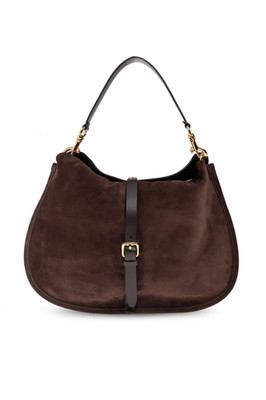 ETRO Pony Brown Suede Shoulder Bag New & Authentic