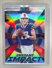 Josh Allen 2018 Panini Prizm #II-5 Silver Instant Impact Rookie RC