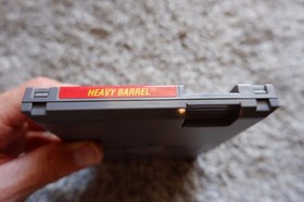 Heavy Barrel NES Game - Tested - Works Great