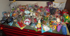 Huge Lot 190 Pcs Kids Toys f/McDonald's, Wendy's, Sonic Burger King 1992-2023