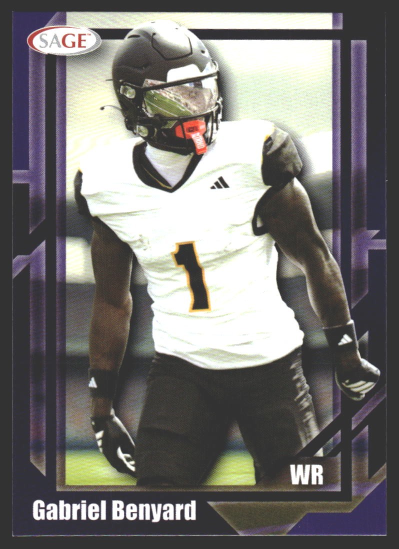 Gabriel Benyard #162 2026 SAGE Purple Kennesaw State Owls