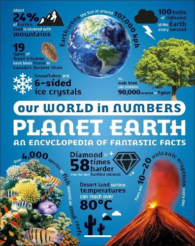 Our World in Numbers Planet Earth by DK HARDBACK - Image 7
