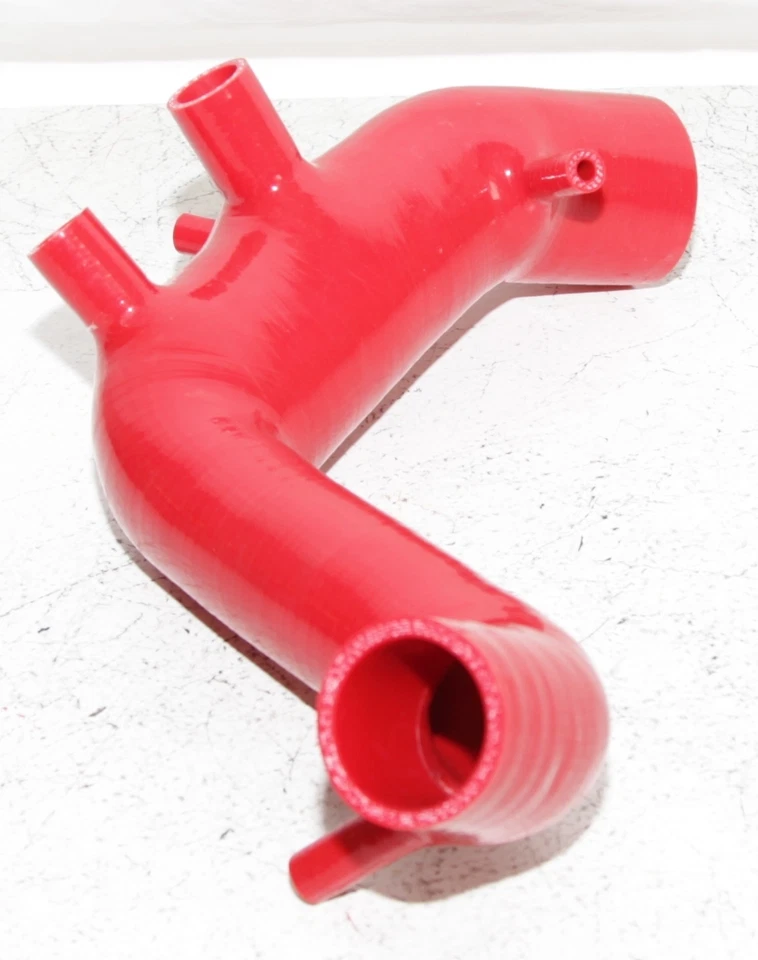 Turbo Entrada Silicona ROJA PARA AUDI TT 01-05 Base Convertible 2D 1.8T  Foto 3 de 4