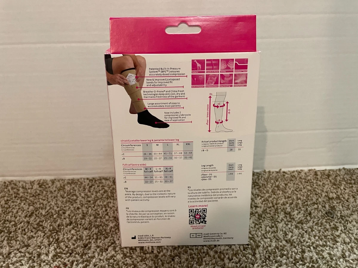 CIRCAID Medi Juxtalite Lower Leg Short Small 28cm Inelastic