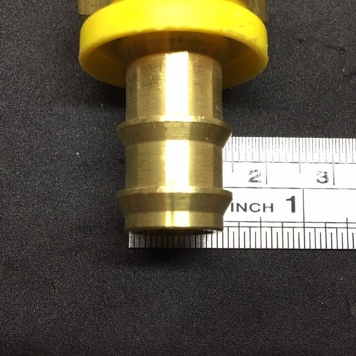 Brass Fitting 1/2" Hose Barb x 3/4" NPT - DAYCO 8NP-8PL 2 pcs USA - Picture 2 of 6
