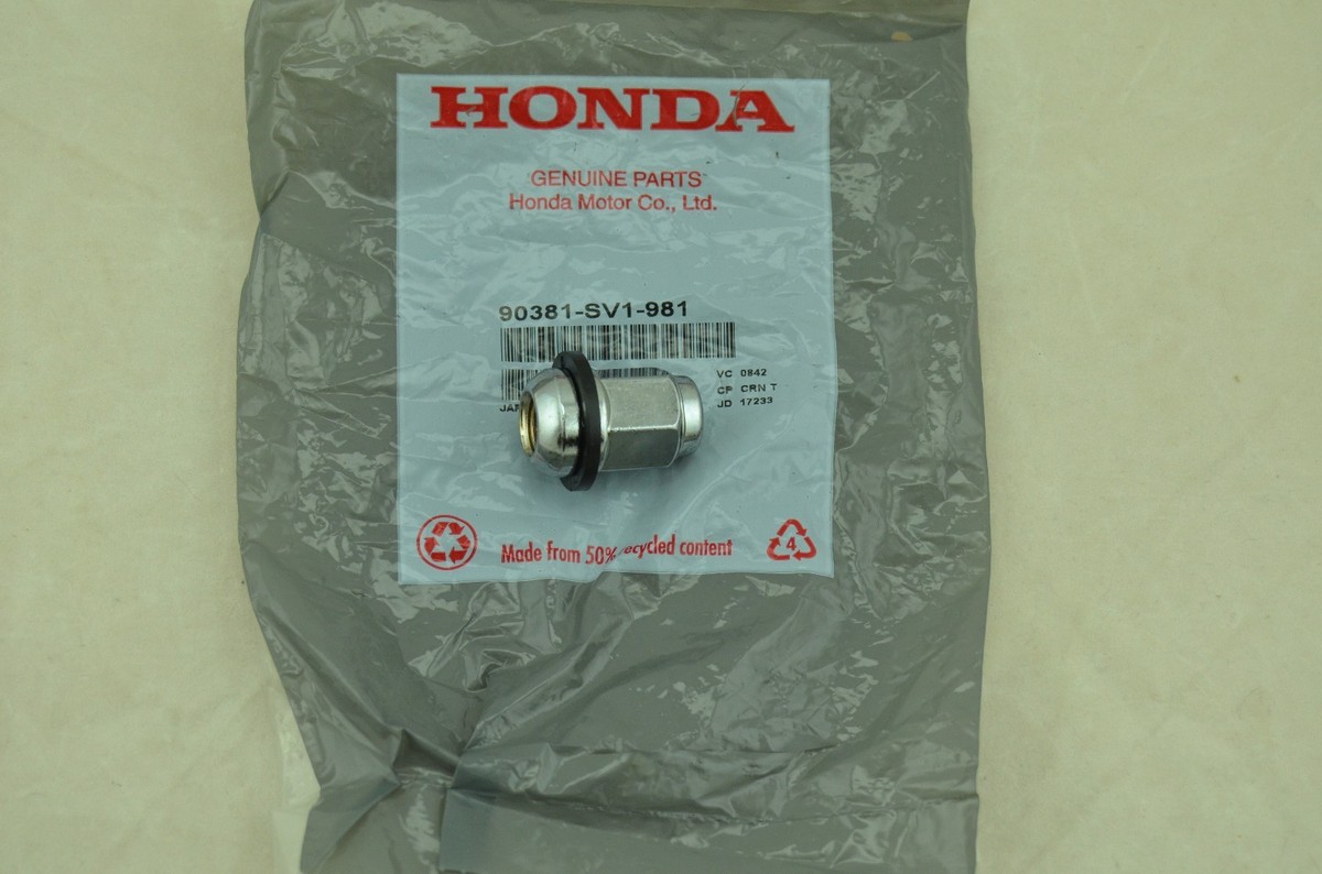 Genuine Honda Wheel Lug Nut (x1) OE 90381SV1981 for sale