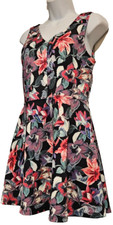 size 10 floral sleeveless summer dress
