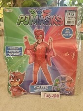 PJMASKS OWLETTE Toddler Halloween Costume Size M 3T-4T NEW