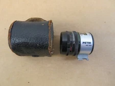 Petri Meter Light Meter Shoe Mount Vintage Untested w/ Case