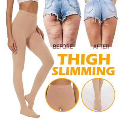 Womens Total Leg Support Pantyhose Medical Compression Stockings Support Tights