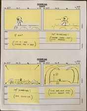 Regular Show “A Regular Epic Final Battle Part 2” Original Storyboard Thumbnails