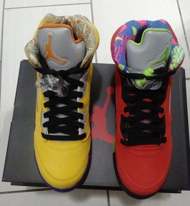 air jordan 5 orange