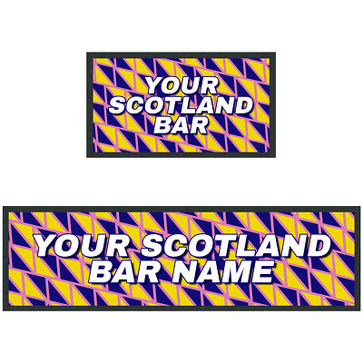 Personalisiert 1990 Schottland Bar Runner Retro Runner Football Ihn Scottish Tart...