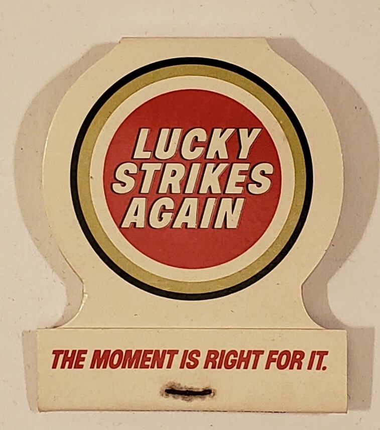 Lucky Strike Matchbook Matches 