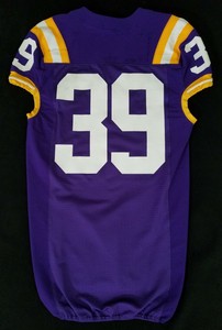 lsu game worn jersey