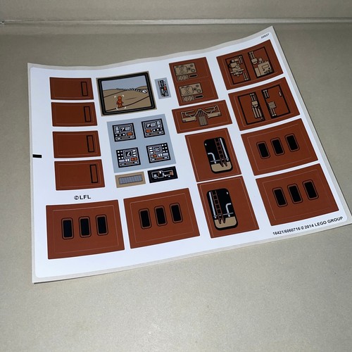 New Original Unused Sticker Sheets from Lego Star Wars Theme READ DESCRIPTION - Picture 43 of 164