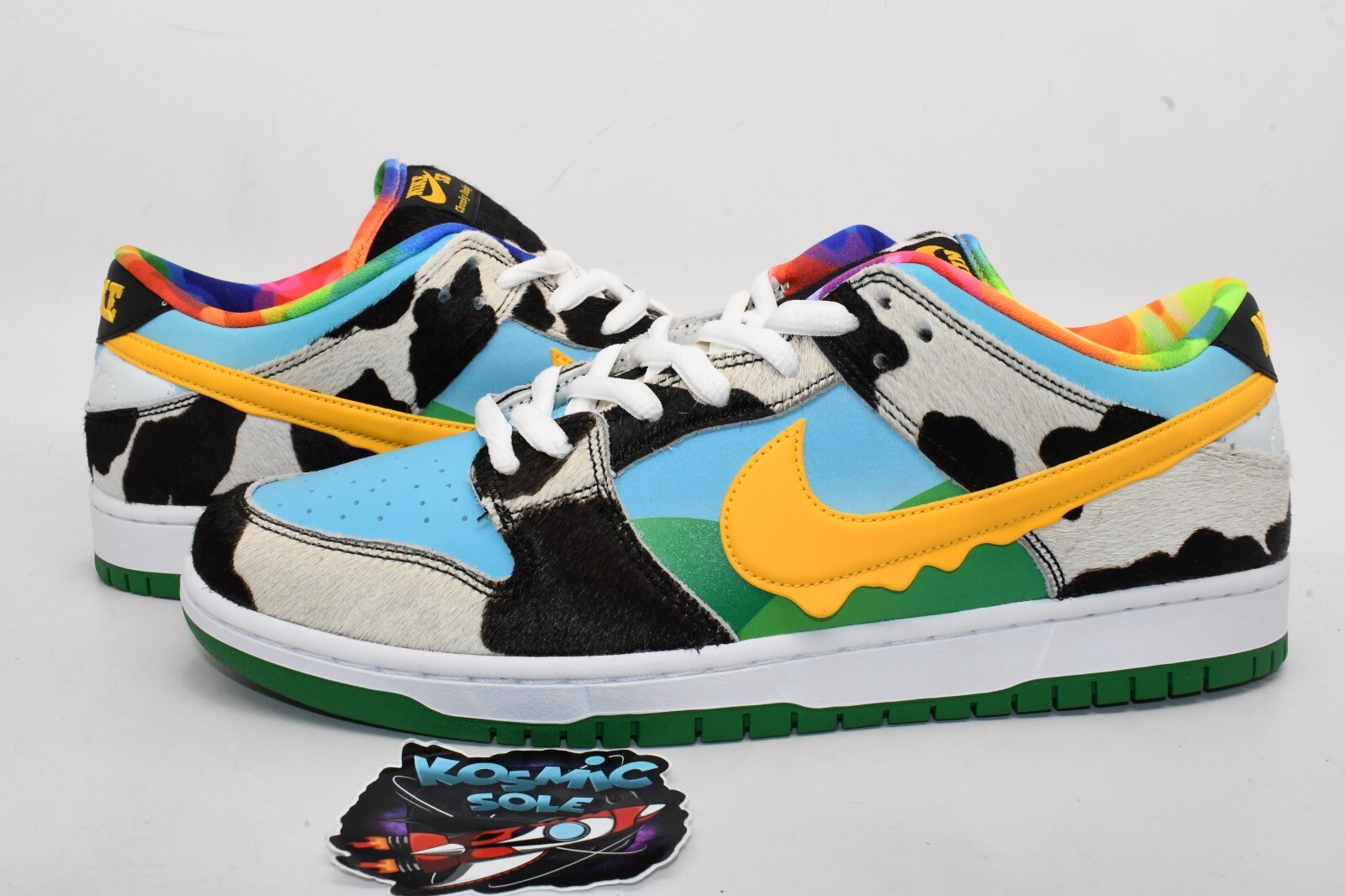 Nike SB Dunk Low Ben u0026 Jerry's Chunky Dunky Style # CU3244-100 Size 12 |  eBay
