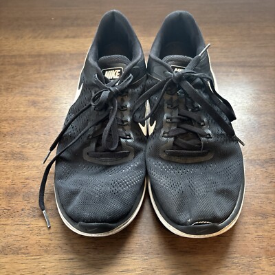 Nike Flex 2016 Run Mens Size Black Athletic Running Shoes Sneakers  - Main Image